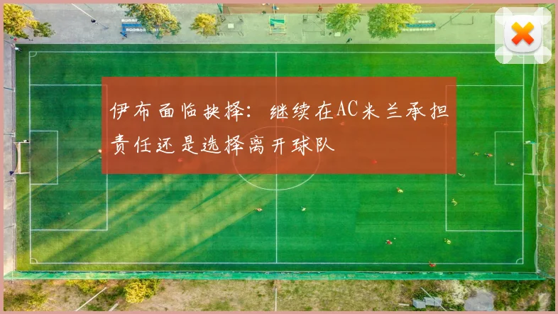 伊布面临抉择：继续在AC米兰承担责任还是选择离开球队
