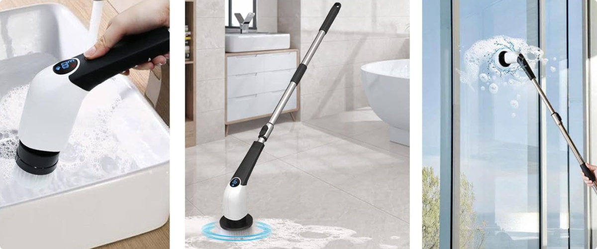 bathroom electric scrub brush